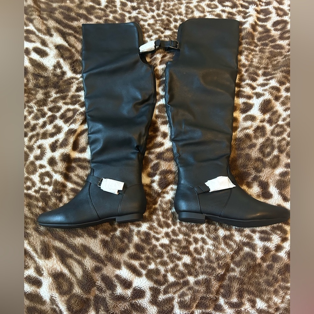 Women’s Black  Journee Collection Loft Tall Riding Boots - Picture 3 of 11